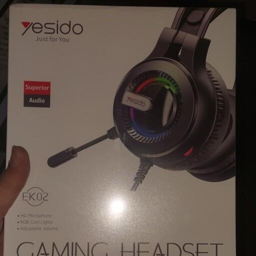 هدفون گیمینگ مدل yesido Ek02 حرفه ای Yesido EK02 Gaming Headset